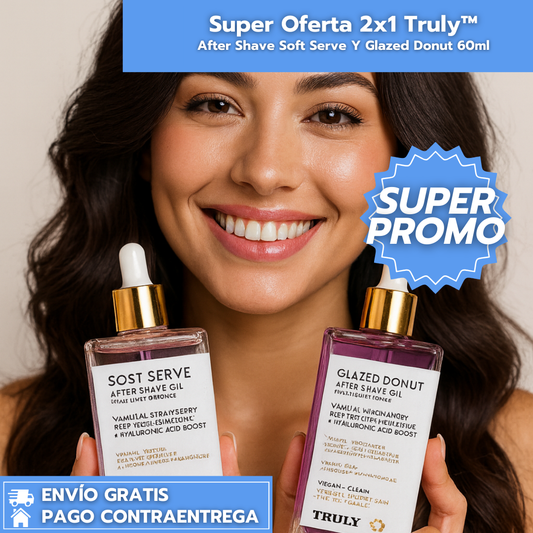 Super Oferta 2x1 Truly™: Soft Serve Y Glazed Donut 60ml