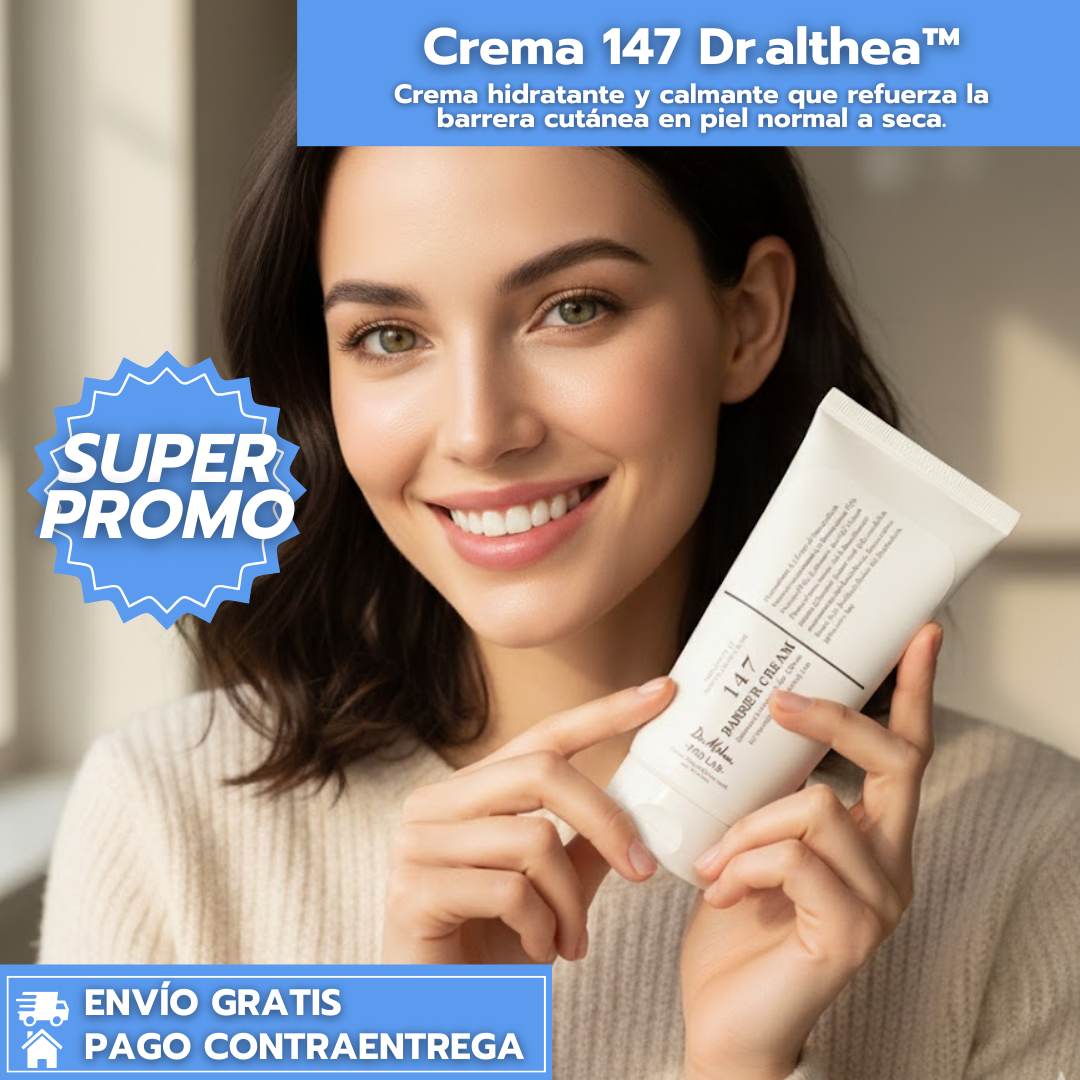 Crema 147 Dr.althea™: Crema hidratante y calmante que refuerza la barrera cutánea en piel normal a seca.