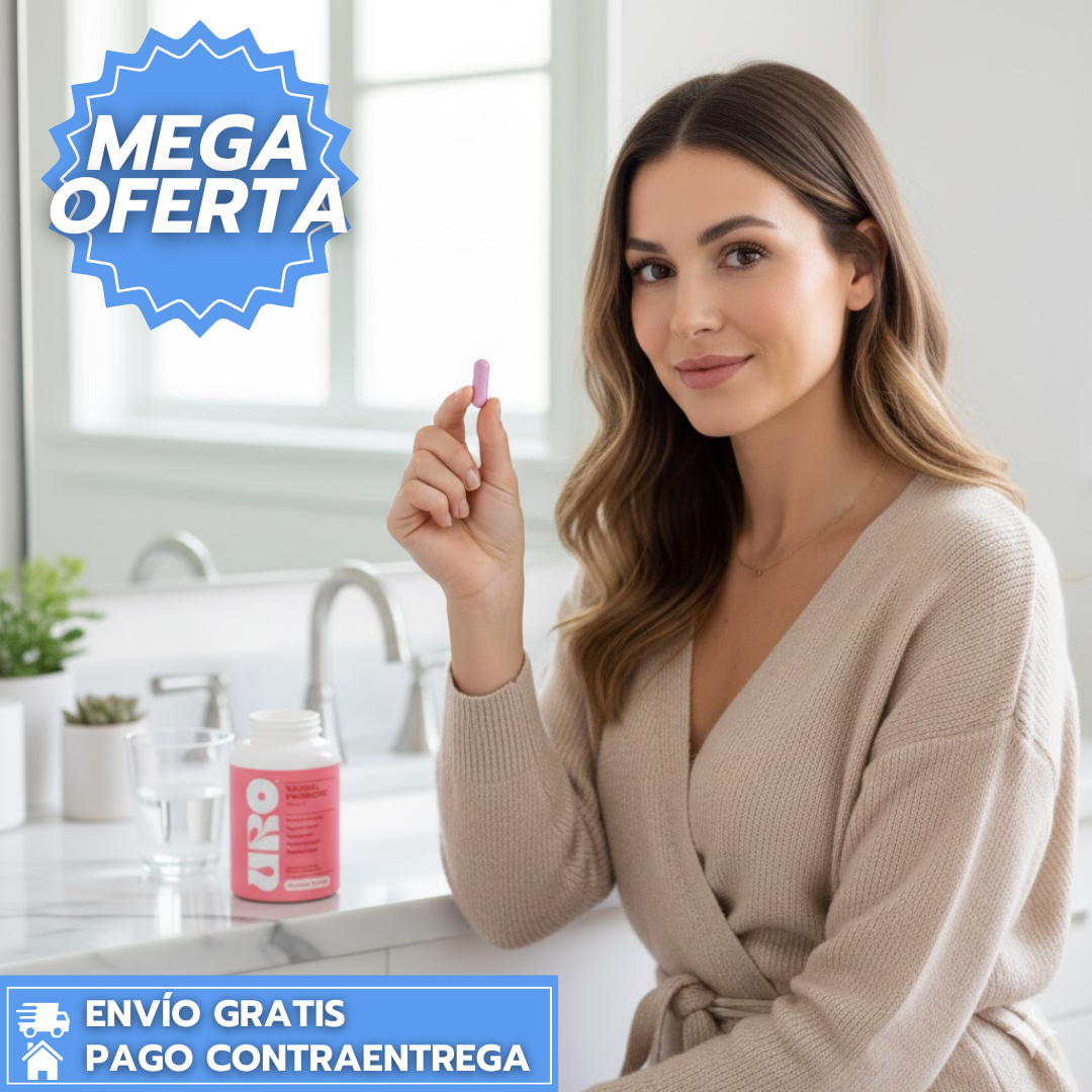 Cápsulas Probióticas URO™: Equilibran el pH y Mejoran la Salud Vaginal