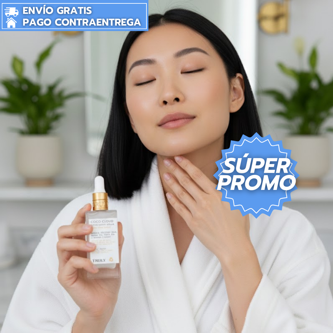 Truly Coco Cloud™:  Aceite post-afeitado de coco que calma, hidrata y suaviza la piel al instante.